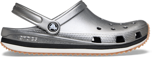 Сабо Crocs Crocband™ Metallic Runner, цвет: Карбоновый