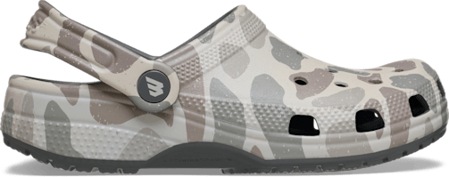 Детские сабо Crocs Burlebo Deer Camo Classic Clog, цвет: Разноцветный — фото 1