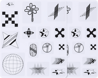 Jibbitz Abstract Icons Shoe Tattoos