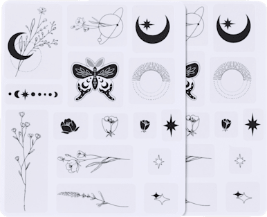 Jibbitz Fine Line Shoe Tattoos