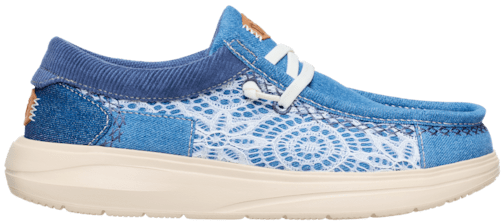 Wally COMF Patchwork Vintage Blue/Multi main image 0