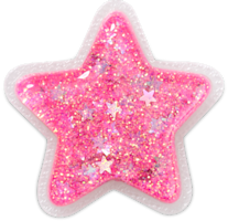 Squishy Glitter Star