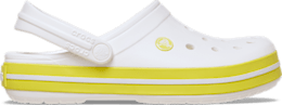 Crocband™ Clog - White / Cyber Yellow