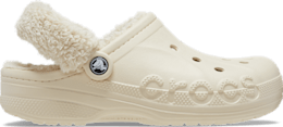 Baya Lined Fuzz-Strap Clog