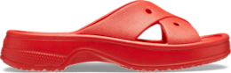 Classic Women's Cross Strap - Cherry Red