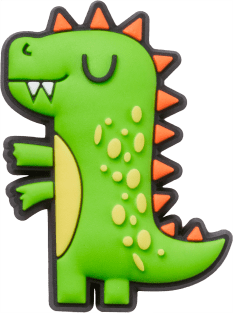 Green Dino Jibbitz Shoe Charm Crocs
