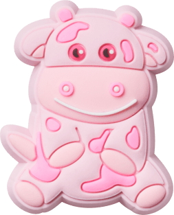 Pink Cow Jibbitz Shoe Charm Crocs