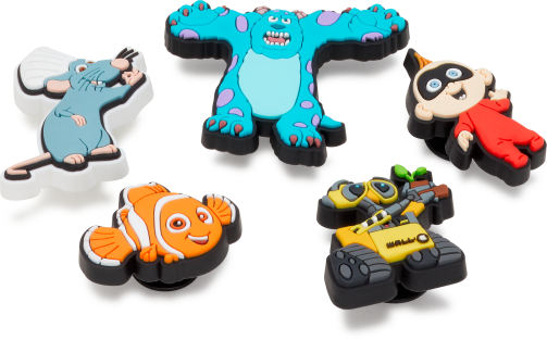 クロックス公式】ディズニー ピクサー 5PK | ジビッツ チャーム | アクセサリー カスタマイズ