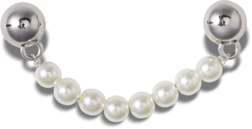 クロックス ボールチェーン チャーム プラスチックエンブレム jibbitz-pearl-chain