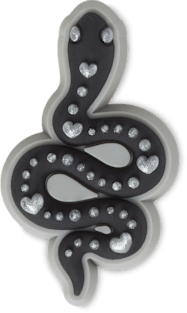 Black Snake Jibbitz charms Crocs