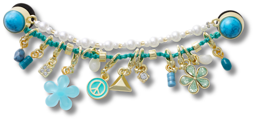 Blue Adjustable Charm Chain Jibbitz™ charms - Crocs