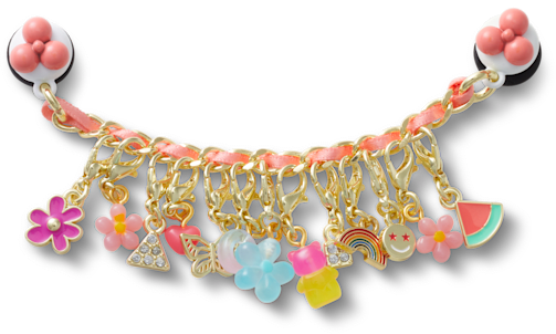 Pink Adjustable Charm Chain Jibbitz™ charms - Crocs