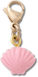 Pink Seashell Charm Jibbitz charm - Crocs