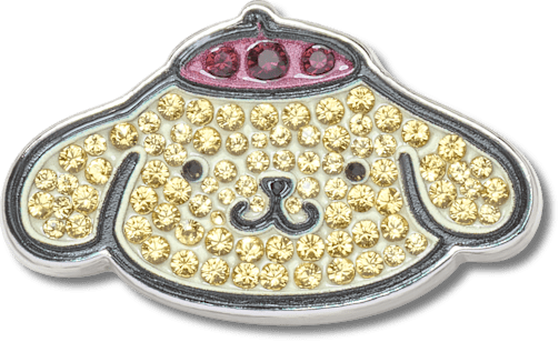 b'Pompompurinâ¢ with SwarovskiÂ® Crystals Jibbitz