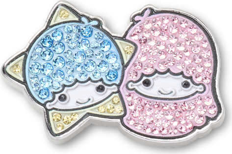 スワロフスキーパーツ b'LittleTwinStarsâ¢ with SwarovskiÂ® Crystals