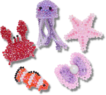 Susan Alexandra x Crocs Under The Sea 5 Pack Jibbitz Shoe Charm