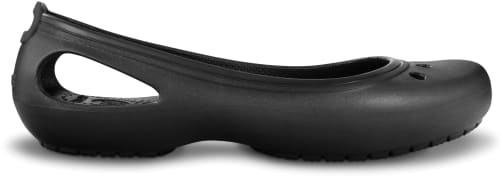 Black flat crocs top