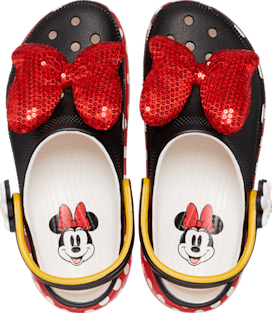 Pink minnie mouse crocs clearance