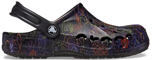Crocs black floral clearance
