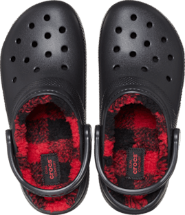 Classic Lined Buff Check Clog - Crocs
