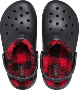 Kids Classic Lined Buffalo Check Clog