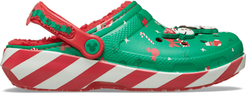 Mickey Mouse Holiday Lined Clog Crocs