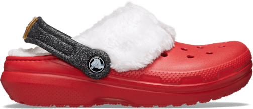 [CROCS] サンダル CLASSIC LINED CLOG SANTA CLOG レッド Red Crocs Unisex Classic Lined Santa Clog | Rack Room Shoes