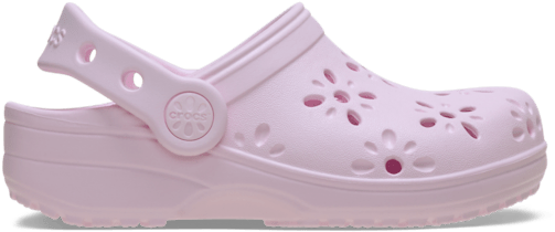 Toddler Classic Floral Cut-Out Clog - Crocs