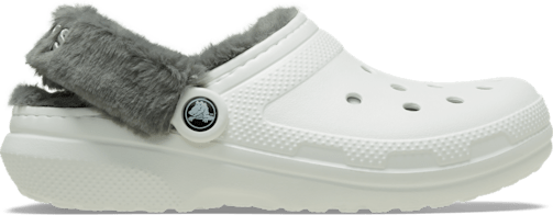 Fuzzy light pink crocs shop