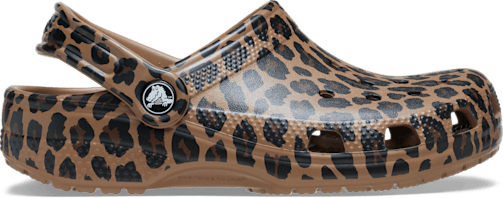 クロックス/crocband animal print clog/23cm希少 Amazon.com | Crocs Men's and Women's Classic Lined Animal Print