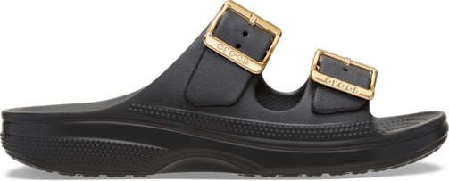 Women's Metallic Buckle Saturday Sandal - Crocs