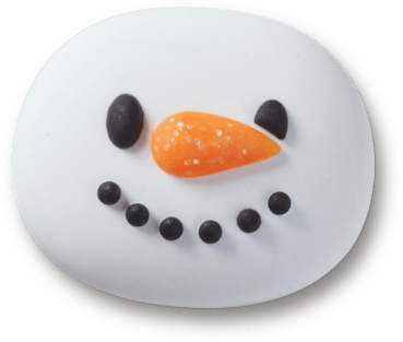 Glittery Snowman