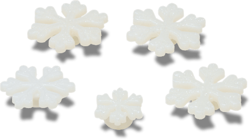 スノーフレークス 5パック - Crocs