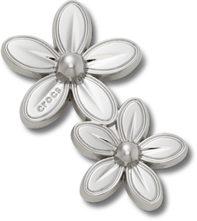 Silver Double Flower Cluster