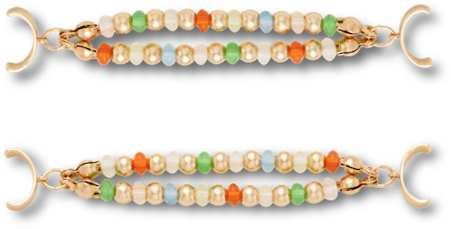 Beaded Sandal Chain 2 Pack