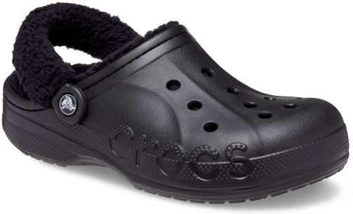 Baya Lined Fuzz-Strap Clog, view 2