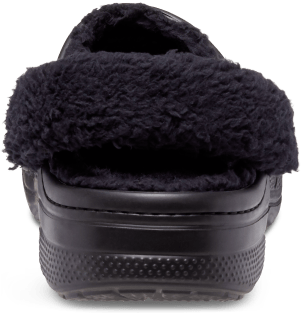 Baya Lined Fuzz-Strap Clog