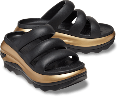 Mega Crush Metallic Triple Strap - Crocs