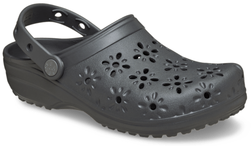 Classic Floral Cut-Out Clog