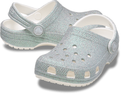 Toddler Classic Iridescent Glitter Clog