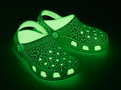 Kids' Classic Glow in the Dark Crackle Clog