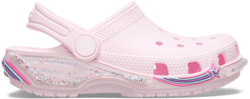 Toddler Classic Star Sparkle Shaker Clog - Crocs