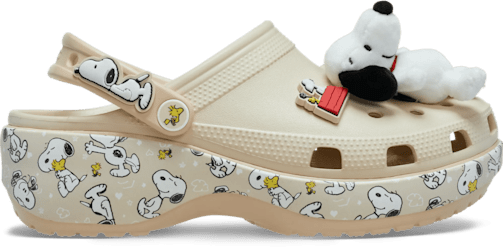 Peanuts Classic Platform Clog