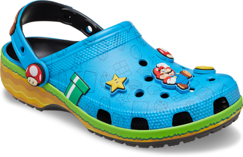 スーパーマリオ コア クラシック クロッグ - Crocs