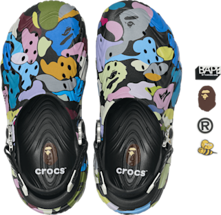 BAPE® x Crocs Echo II, view 2