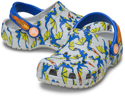 Classic Dragon Graphic Clog