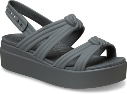 Brooklyn Low Wedge Knot Sandal