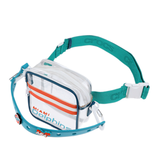 NFL Miami Dolphins Clear Stadium Bag - Crocs