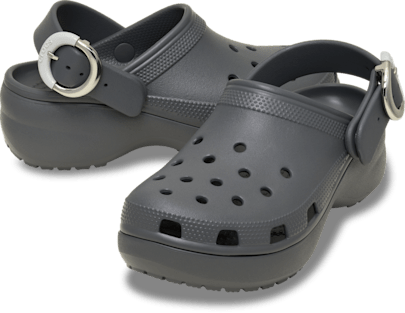 Classic Platform Dipped Buckle Clog