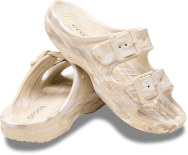 A☆H。.:＊・゜出品です。 Women's Marbled Saturday Sandal - Crocs